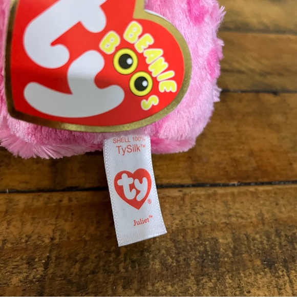 TY Beanie Boos | Juliet the pink penguin - Picture 3 of 7